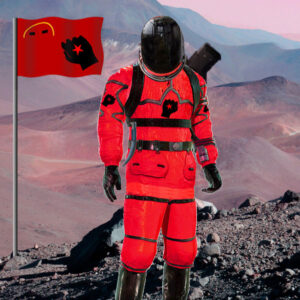 A new action adventure sci fi thriller on Mars. Fierce Tasurbomurian storm trooper on Mars